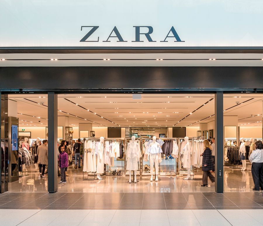 Zara storefront